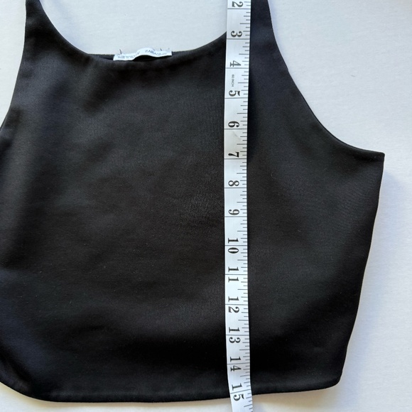Zara Black Crop Top - Picture 5 of 5